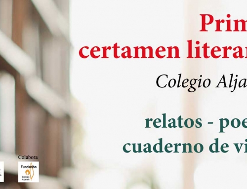 Primer Certamen Literario – Colegio Aljarafe